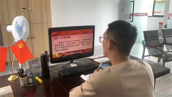 我院组织收看“学习贯彻党的二十大精神”专场宣讲